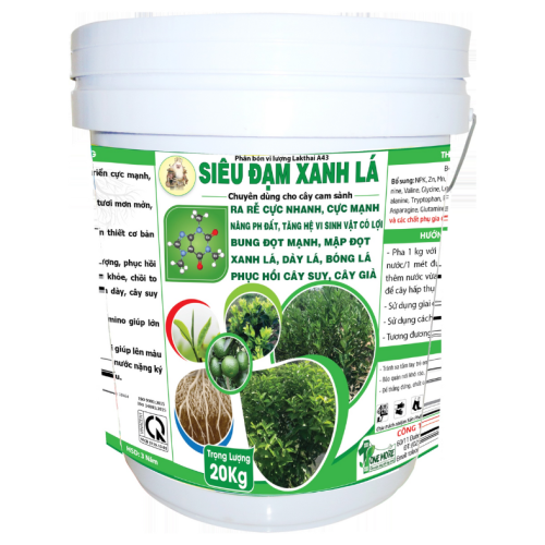 Xô Siêu Đạm Xanh Lá